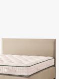 Vispring Hermia Full Depth Upholstered Headboard, Emperor, Rain Denim