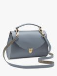Cambridge Satchel Poppy Leather Grab Bag, French Grey