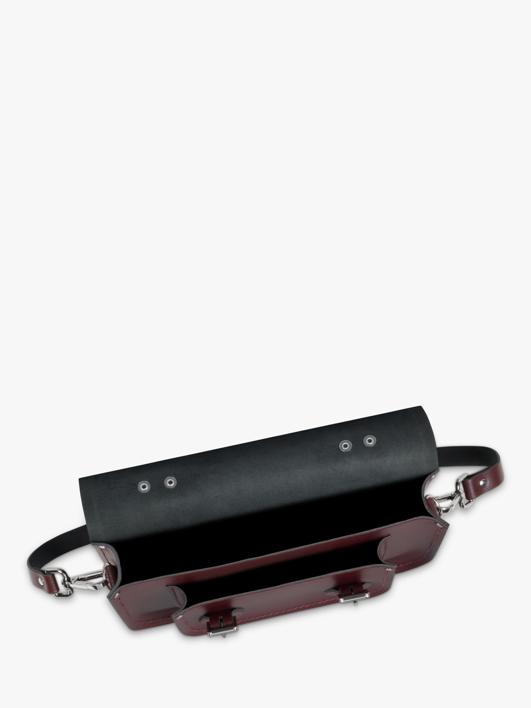 Buy Cambridge Satchel 11 Inch Leather Batchel, Oxblood Online at johnlewis.com