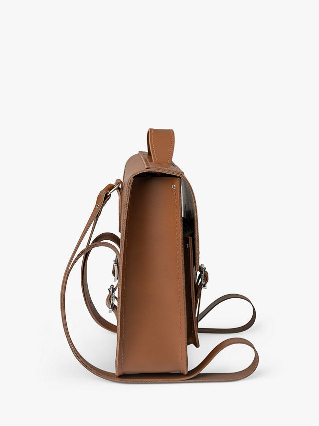 Cambridge Satchel Portrait Small Leather Backpack, Vintage