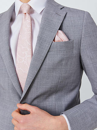 John Lewis Silk Paisley Tie, Pink