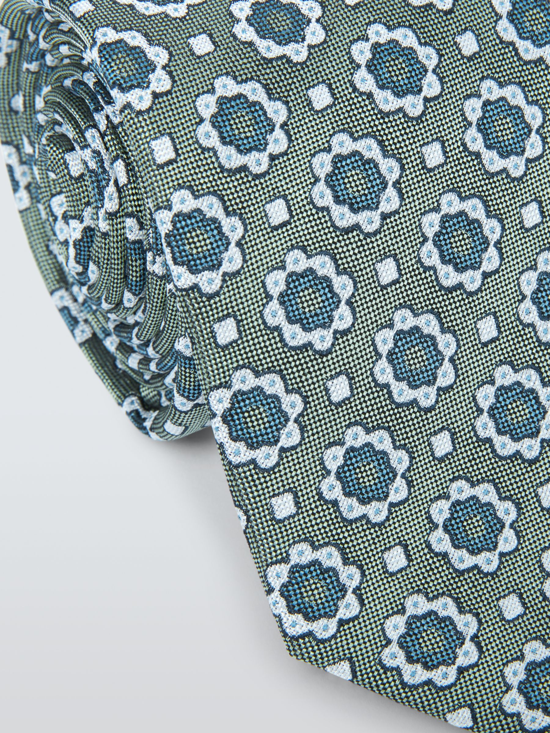 Buy John Lewis Silk Floral Foulard Print Tie Online at johnlewis.com