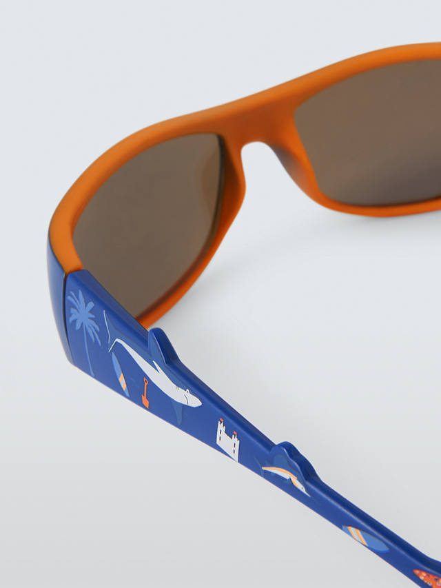 John Lewis Kids' Ombre Novelty Sports-Wrap Sunglasses, Multi