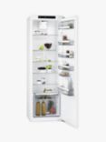 AEG SKE818E1DC Tall Integrated Fridge, White