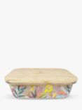 Sara Miller Savannah Glass & Bamboo Lunch Box, Multi