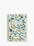 John Lewis A5 Flowers Notebook, Multi