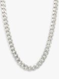 Vintage Fine Jewellery Second Hand Flat Curb Link Chain Necklace