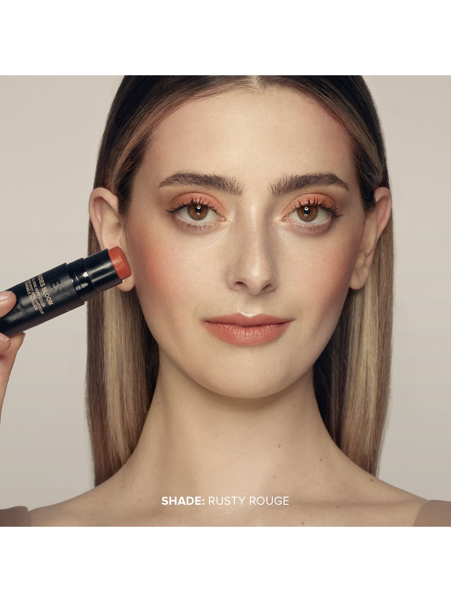 Nudestix Nudies Bloom All-Over Face Dewy Colour, Rusty Rouge