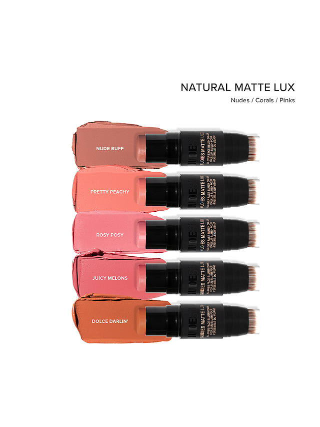 Nudestix Nudies Matte Lux All-Over Blur Blush Natural Colour, Rosy Posy 5