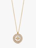 Astley Clarke Semi-Precious Stone Star Locket Necklace