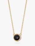 Astley Clarke Semi-Precious Disc Pendant Necklace