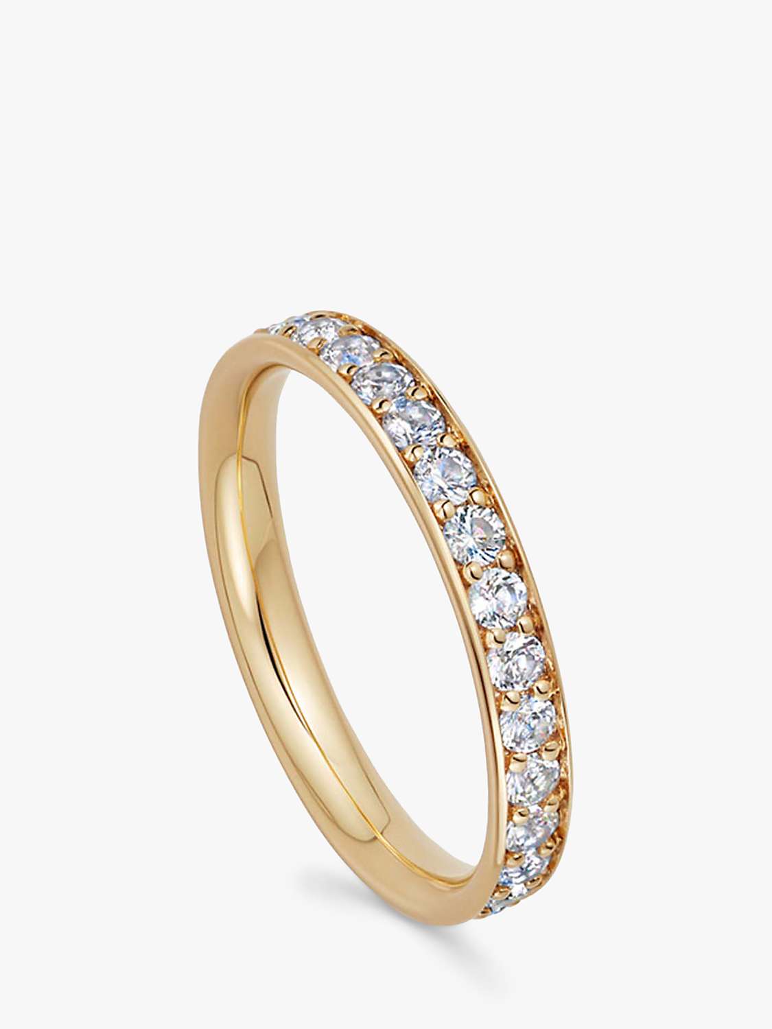 Buy Astley Clarke Sapphire Eternity Ring, Gold Online at johnlewis.com