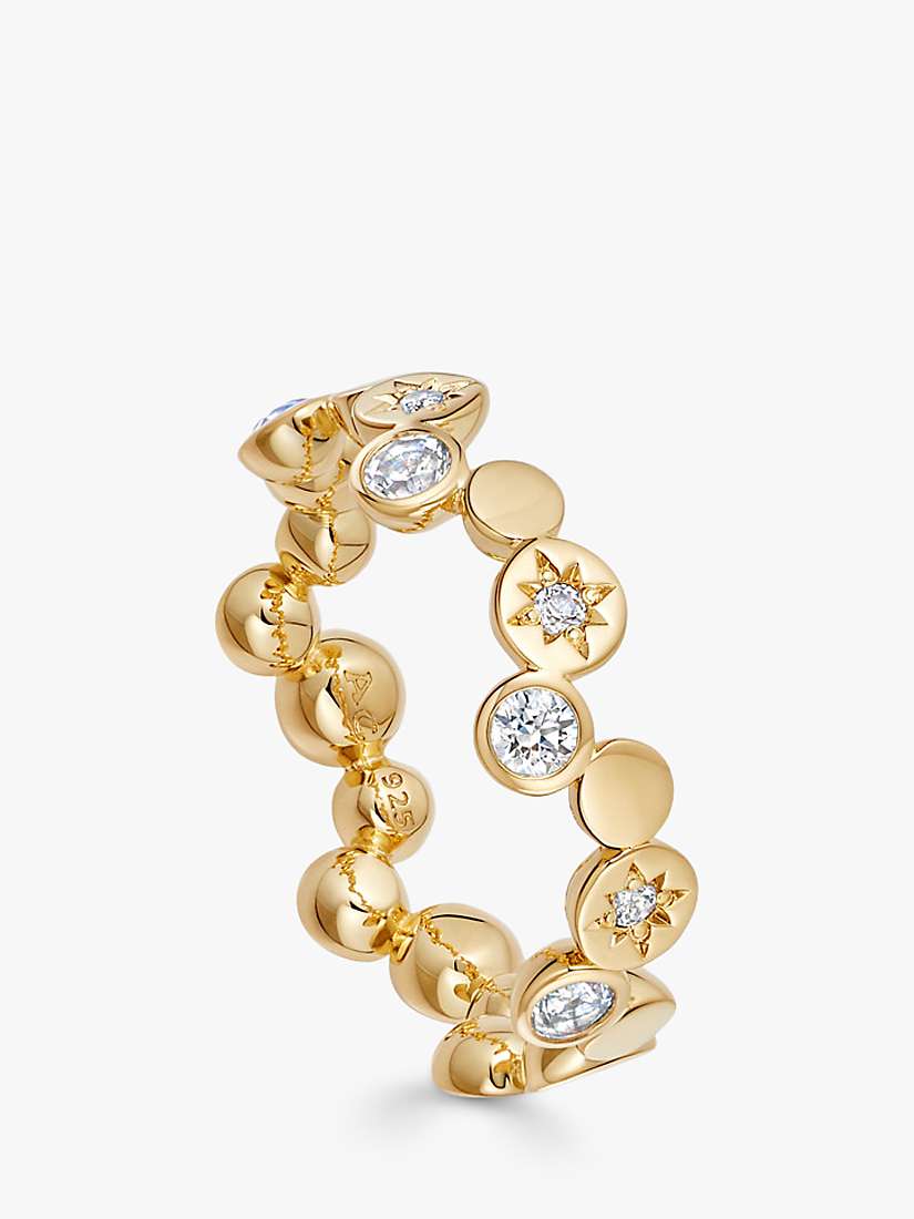 Buy Astley Clarke Sapphire Bubble Band Ring, Gold Online at johnlewis.com