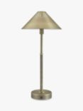 John Lewis Talbot Rechargeable  LED Table Lamp, Brass