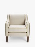 John Lewis Marlow Armchair, Dark Leg, Soft Weave Clay