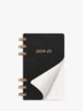 Moleskine Cork Bound Mid Year Academic 2024-25 Diary, Black