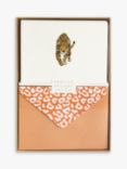Portico Leopard Note Cards, Pack of 10, Multi