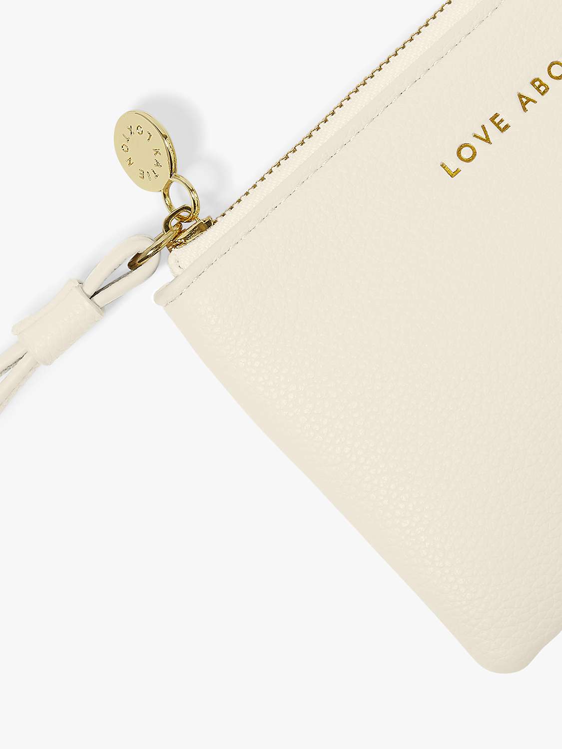 Buy Katie Loxton Love Wrist Pouch Bag, Off White Online at johnlewis.com