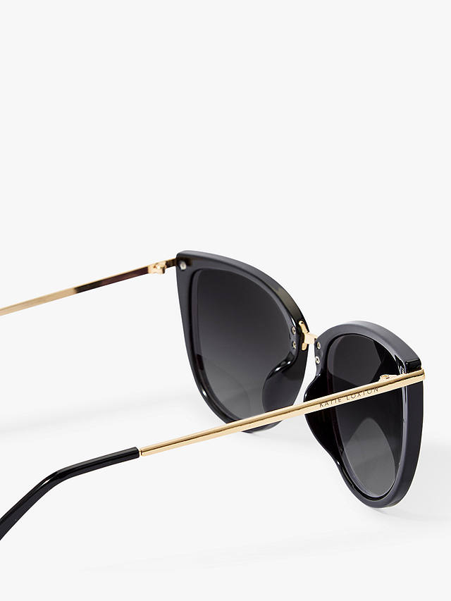 Katie Loxton Sardinia Sunglasses, Black
