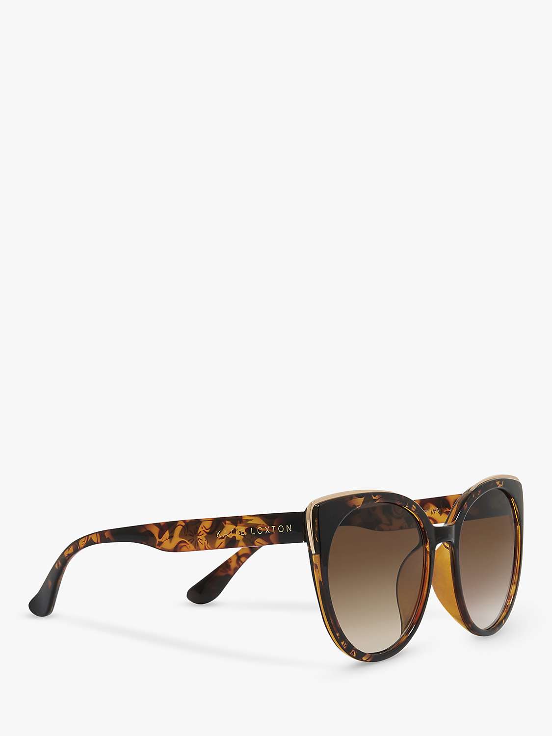 Buy Katie Loxton Amalfi Tortoiseshell Sunglasses, Multi Online at johnlewis.com