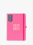 Busy B A5 Perfect Planner Mid Year Academic 2024-25 Diary, Pink