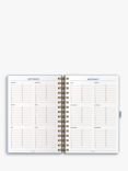 Busy B A5 Busy Life 17 Month Mid Year Academic 2024-25 Diary, Blue