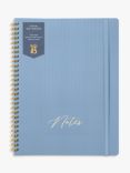 Busy B Stripes Notebook, Blue