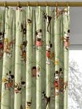 Sanderson Mickey & Minnie Made to Measure Curtains or Roman Blind, Macaron Green