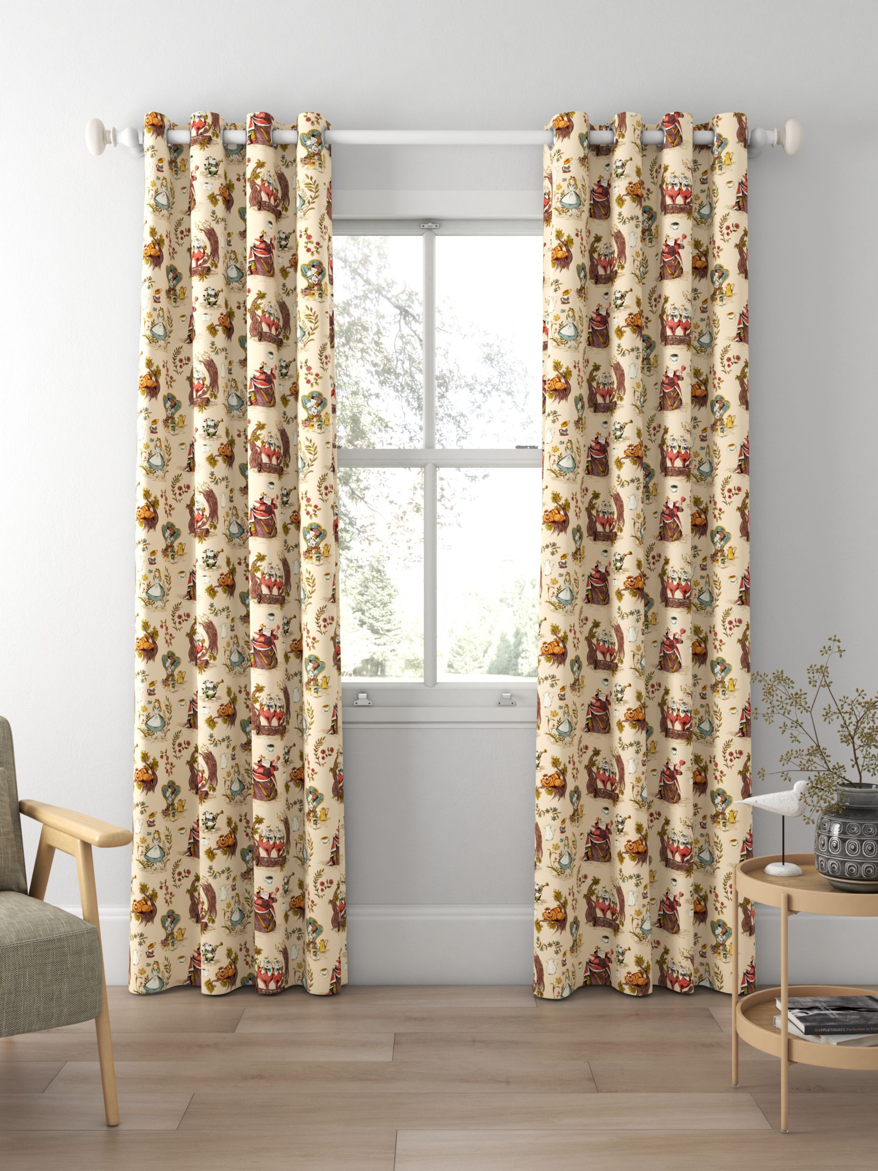 Sanderson Alice Made to Measure Curtains, Caramel