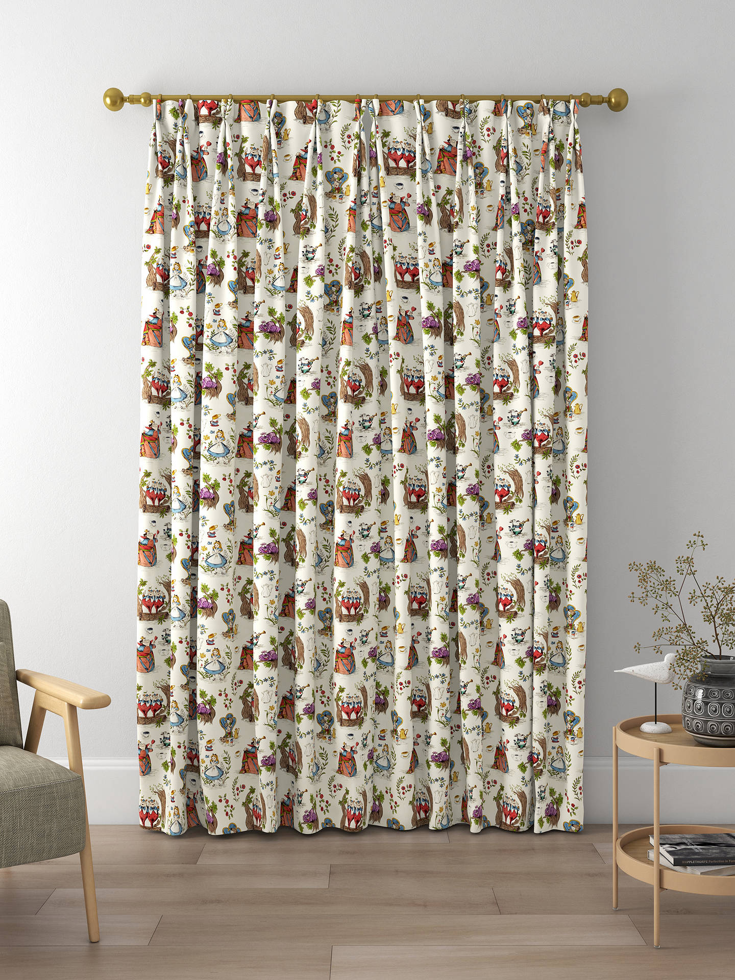 Sanderson Alice Made to Measure Curtains, Hundreds & Thousands