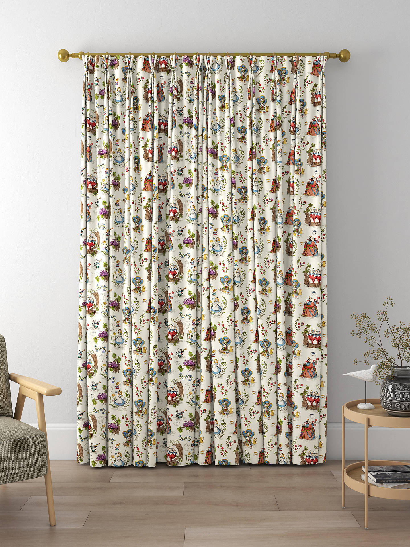 Sanderson Alice Made to Measure Curtains, Hundreds & Thousands