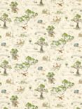 Sanderson Hundred Acre Wood Made to Measure Curtains or Roman Blind, Cashew