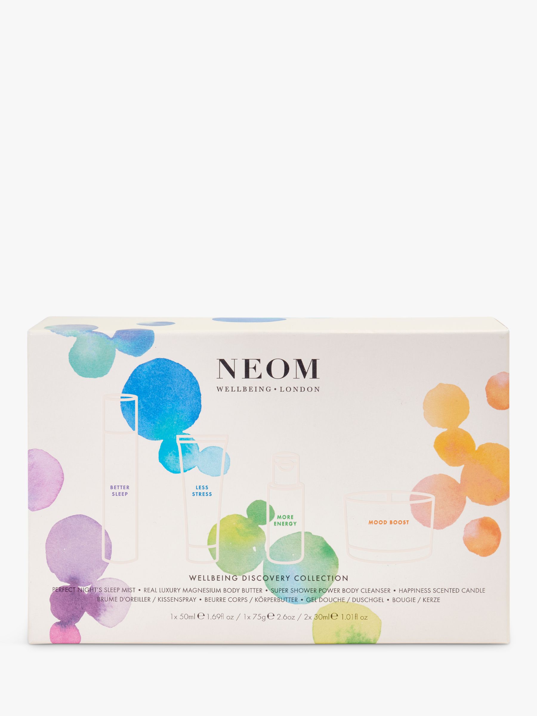 Neom Organics London Wellbeing Discovery Gift Set 6
