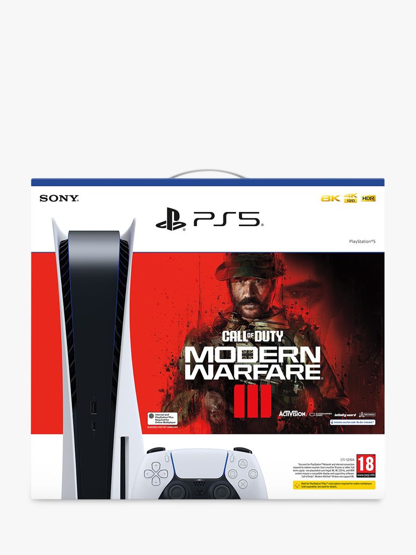 PlayStation 5 Console – Call of Duty Modern Warfare III Bundle
