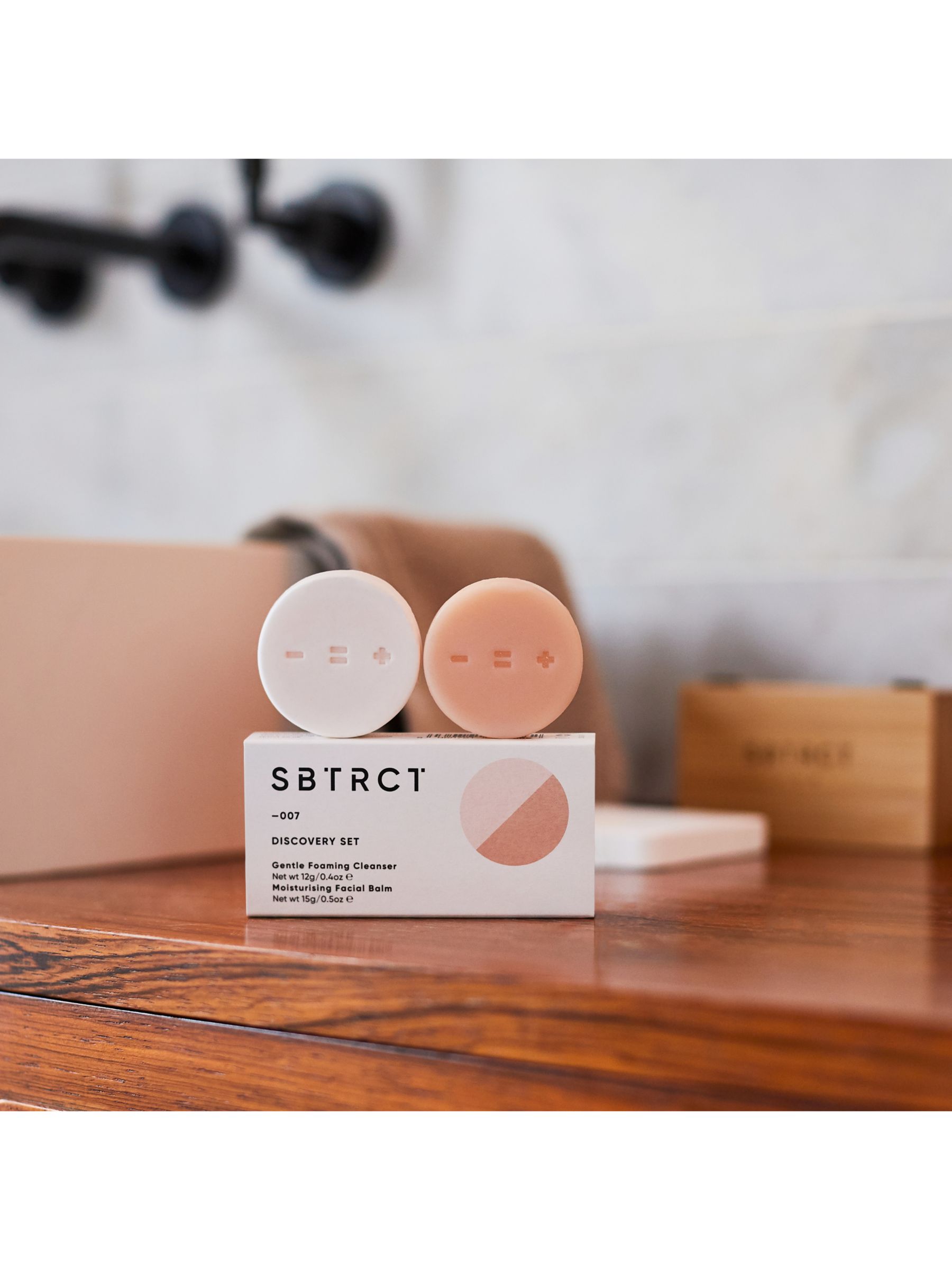 SBTRCT Cleanse + Moisturise Discovery Skincare Gift Set 2