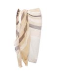 Barbour Bethany Stripe Cotton Scarf, Multi
