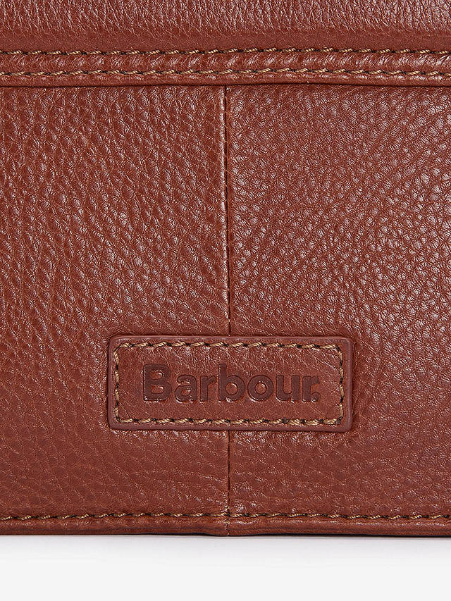 Barbour Isla Leather Cross Body Bag, Brown