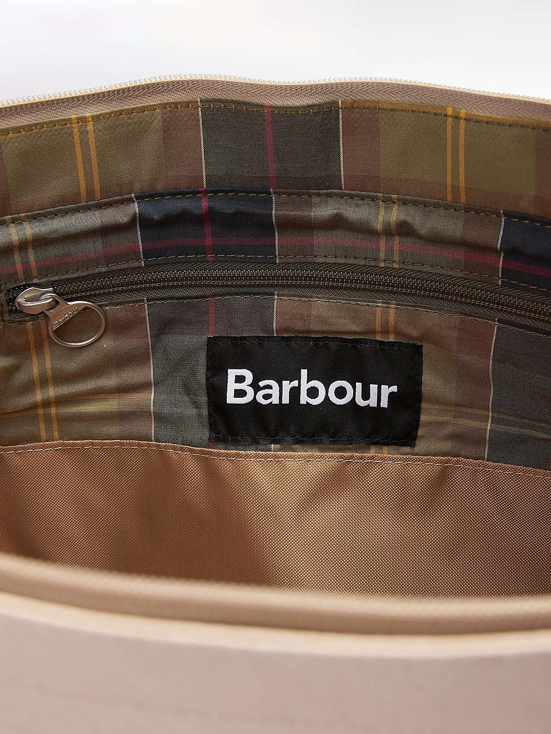 Buy Barbour Olivia Tote Bag, Brown Online at johnlewis.com