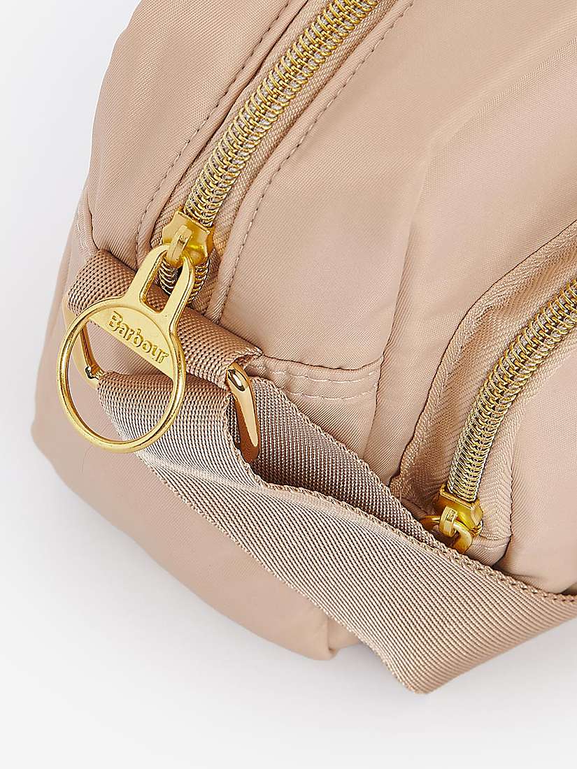 Buy Barbour International Cross Body Bag, Beige Online at johnlewis.com