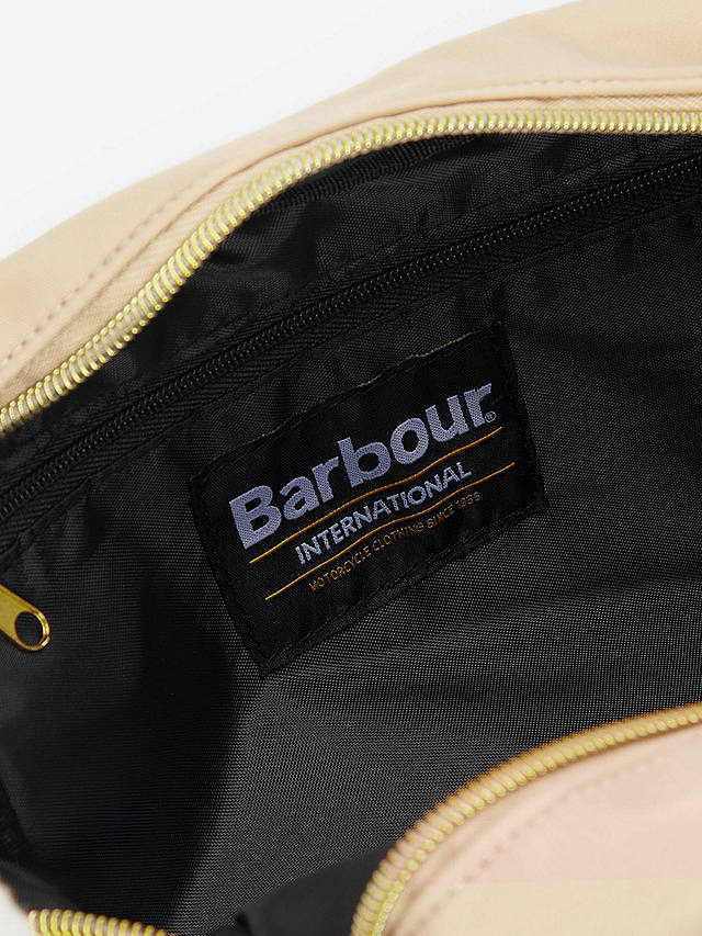 Barbour International Cross Body Bag, Beige