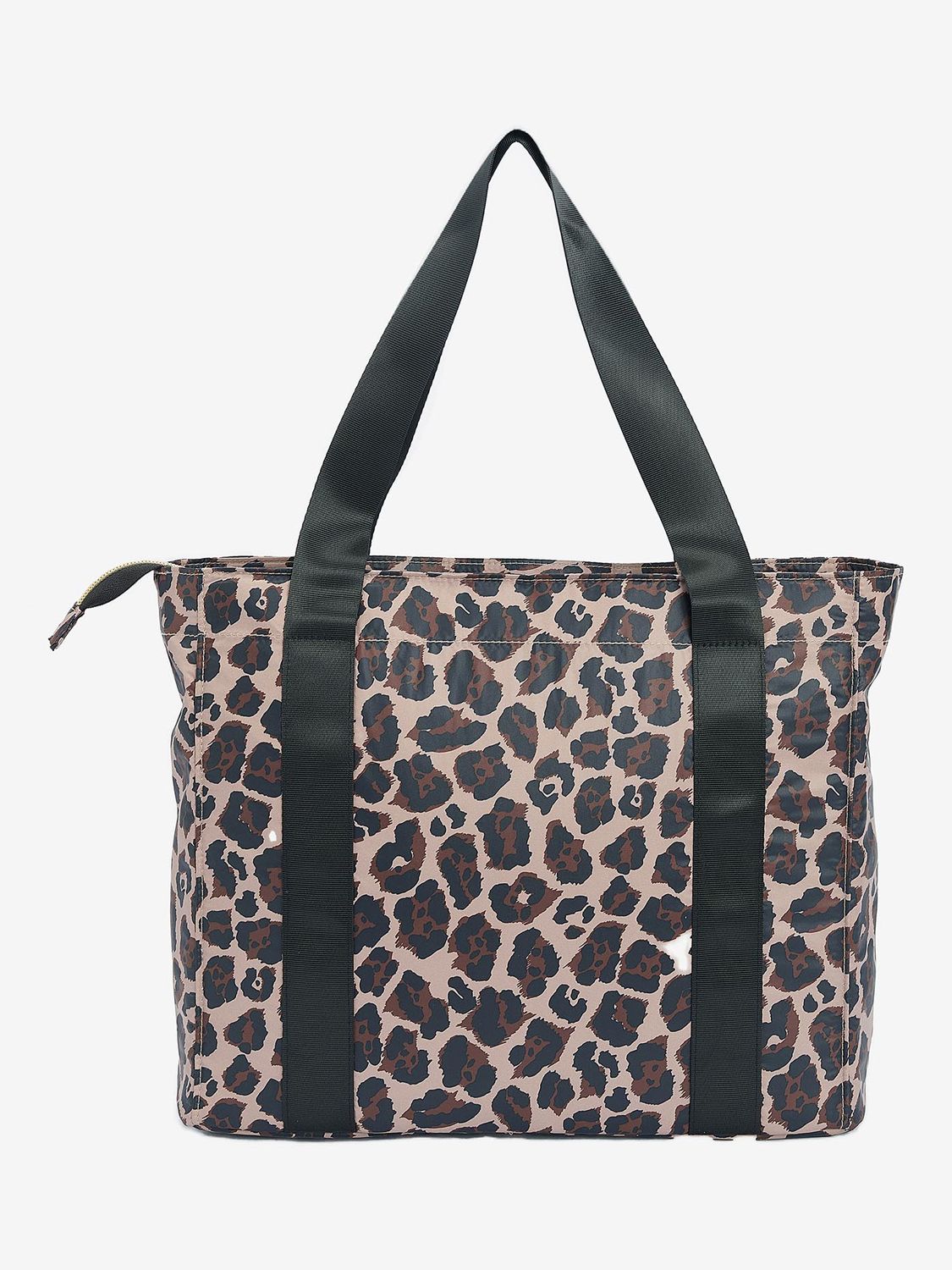 Barbour International Boulevard Jaguar Print Tote Bag, Beige/Multi