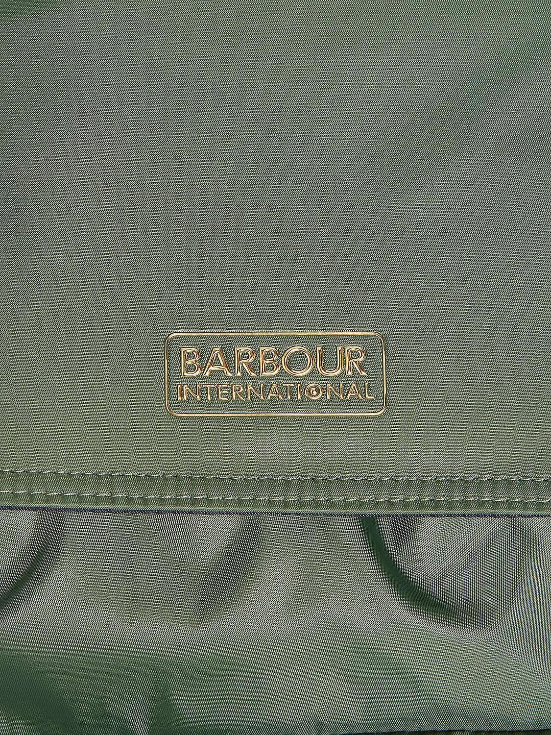 Buy Barbour International Qualify Backpack, Green Online at johnlewis.com
