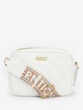 Barbour International Sloane Quilted Crossbody Bag, White