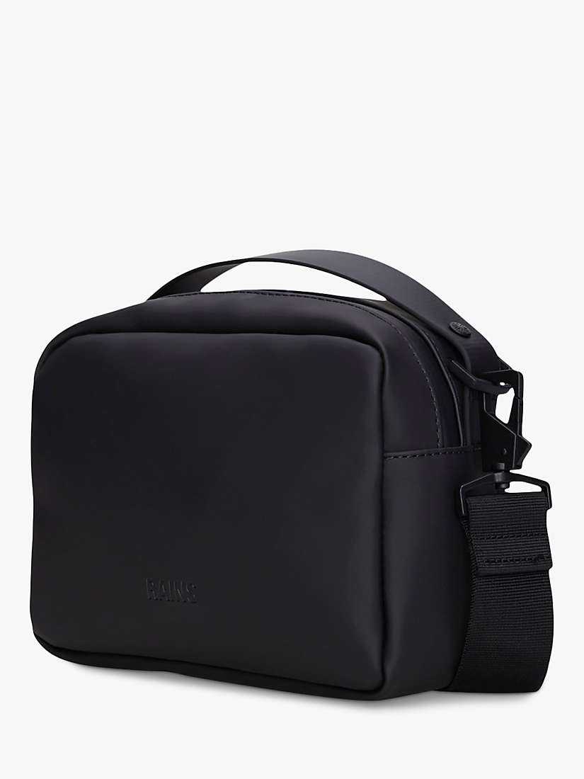 Buy Rains Box Bag, Black Online at johnlewis.com