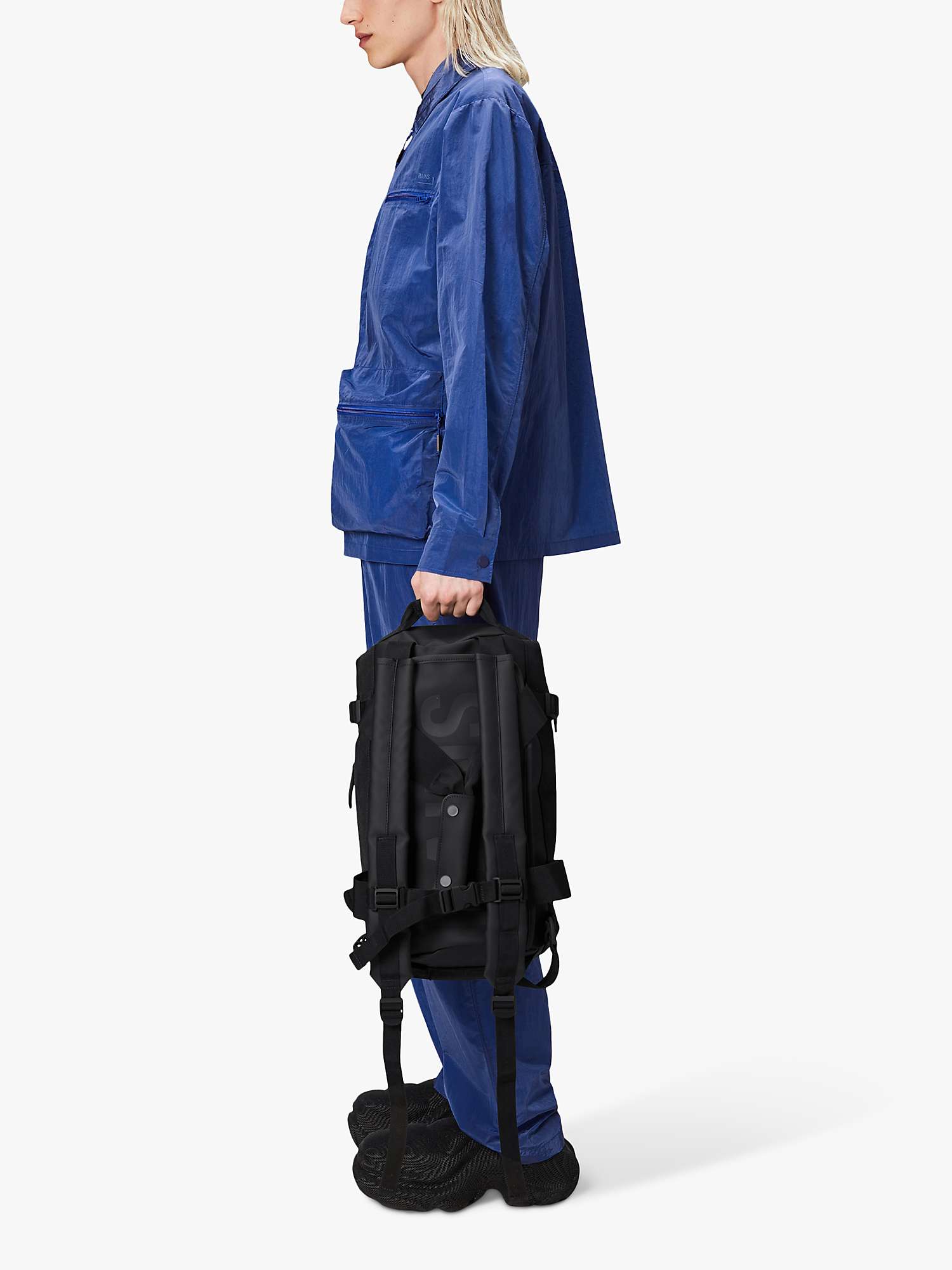 Buy Rains Texel Mini Duffel Bag, Black Online at johnlewis.com