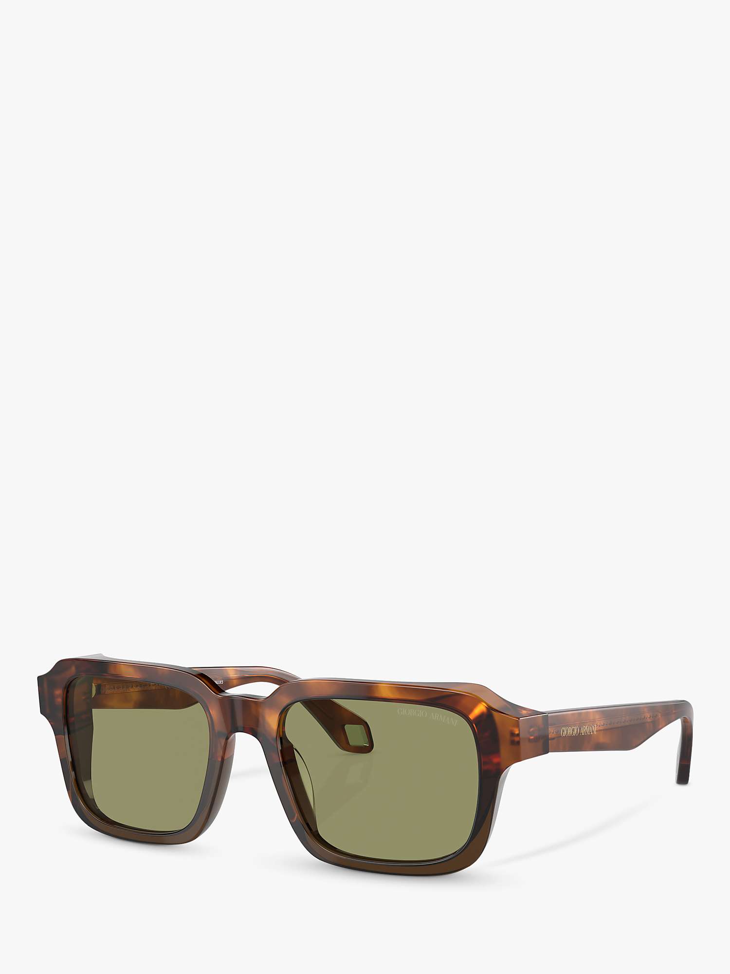 Buy Giorgio Armani AR8194U Men's Square Sunglasses Online at johnlewis.com