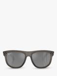 Ray-Ban RBR0501S Unisex Boyfriend Reverse Square Sunglasses