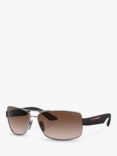 Prada Linea Rossa PS 50ZS Men's Rectangular Sunglasses