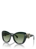 CHANEL Cat Eye Sunglasses CH5517 Green Vendome/Green Gradient