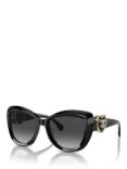 CHANEL Cat Eye Sunglasses CH5517 Black/Grey Gradient